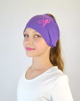 RG Cotton Headscarf/Bandana  (PURPLE-PINK)