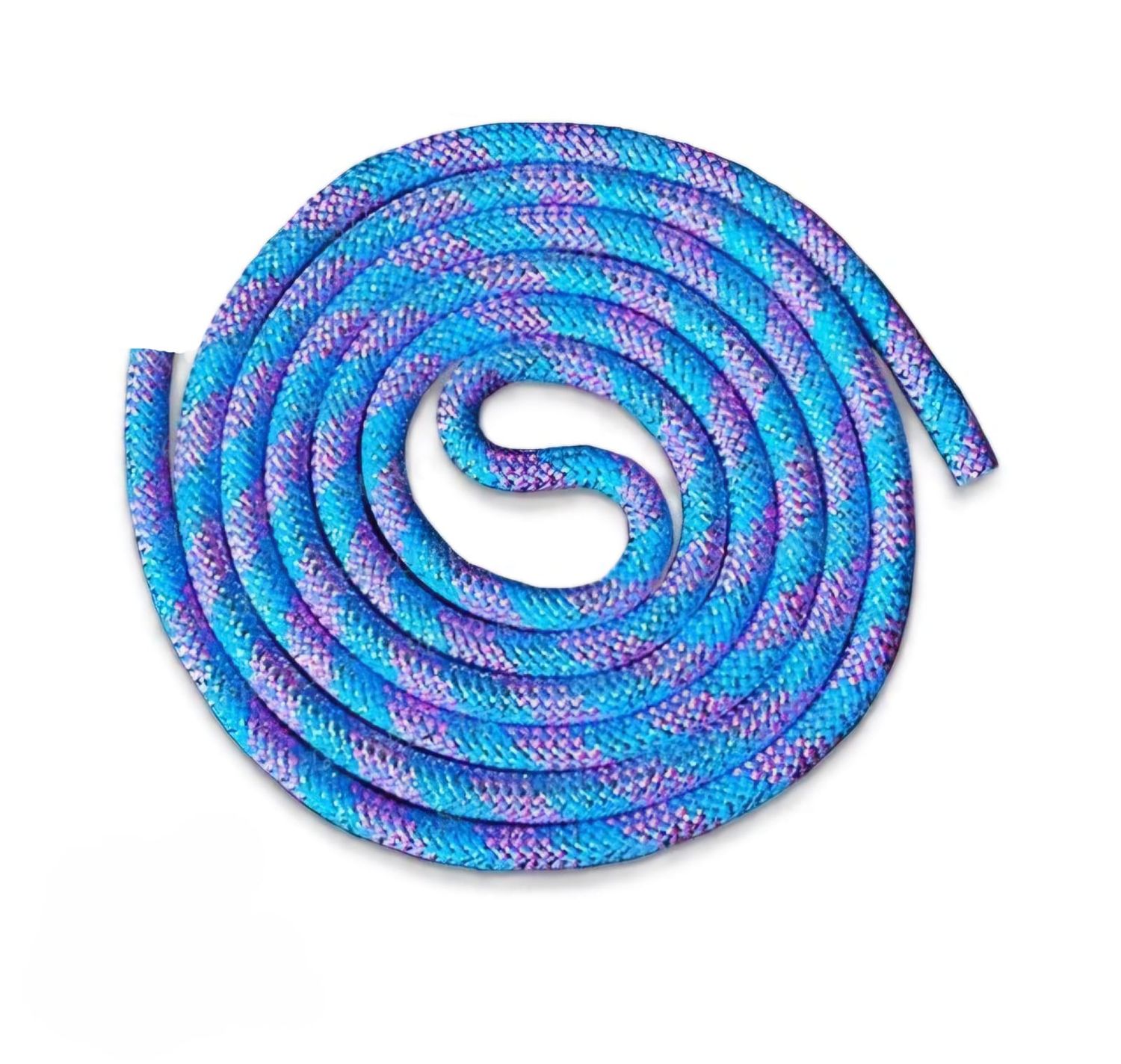 RG Rope 3 m, Blue-Lilac Lurex (018)