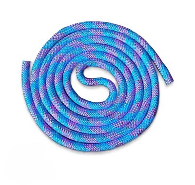RG Rope 3 m, Blue-Lilac Lurex (018)