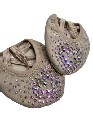 RG Half Shoes AB Crystals No:4.