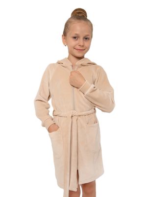 RIALITTA Robe, Rhinestones &quot;Girl with Clubs&quot; Beige (36-40)*