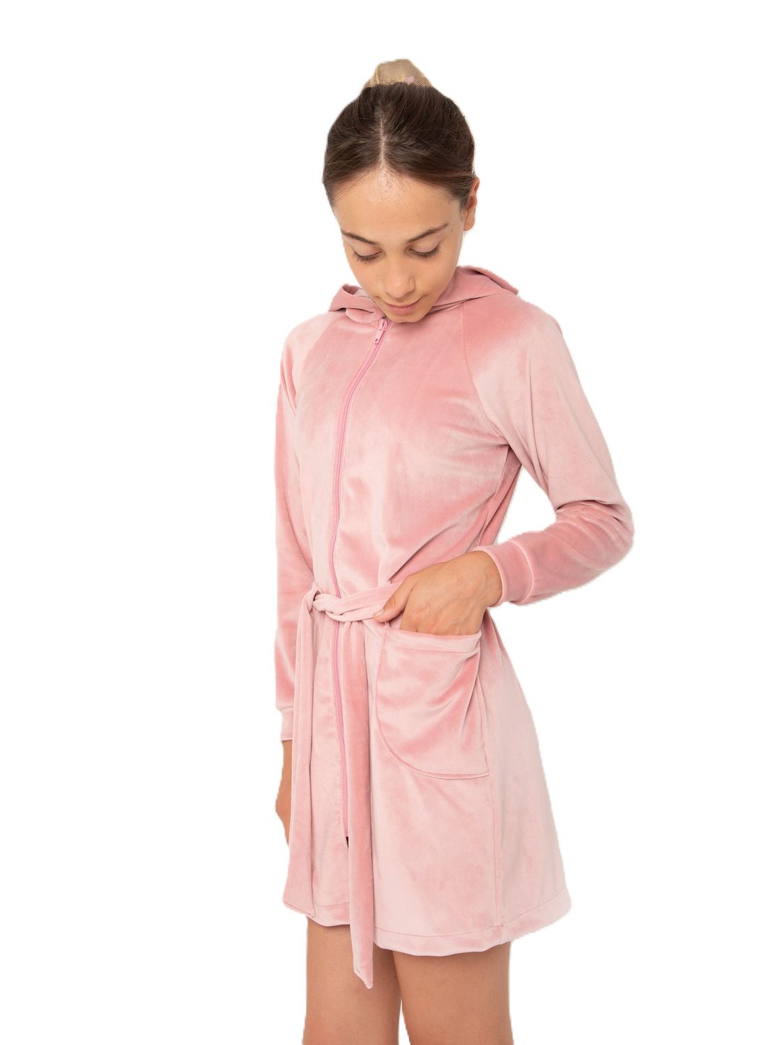 RIALITTA Robe, Rhinestones &quot;Girl with Hoop&quot; Petal Pink (36-40)*