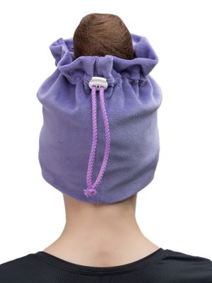 RIALITTA Velour RG Hat with  Rhinestones (LILAC)*