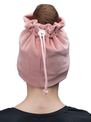 RIALITTA Velour RG Hat with  Rhinestones (PINK)*