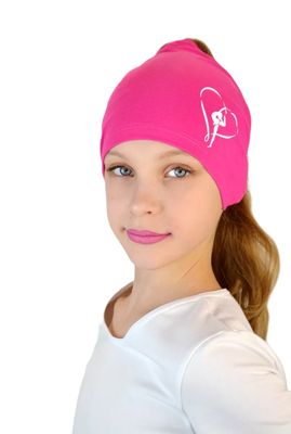 RG Cotton Headscarf/Bandana  (PINK-WHITE)