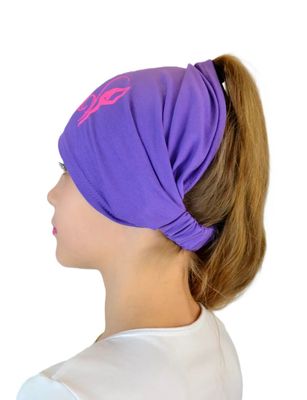 RG Cotton Headscarf/Bandana  (PURPLE-PINK)
