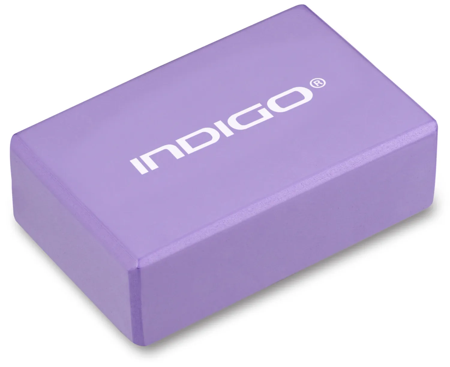 INDIGO EVA Foam and Lightweight Non-Slip  Block 22.8x15.2x7.6 cm (PURPLE)