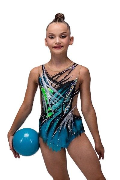 GF Leotard &quot;Under the Sardinian Sky&quot; 38 (147-158cm)