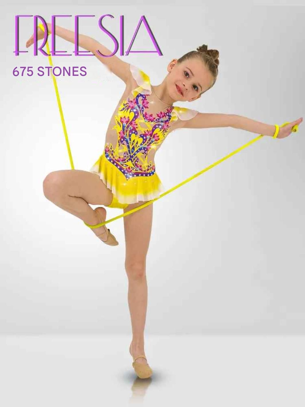 Leotard &quot;FREESIA&quot; 36 (140-146cm)*