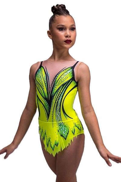 GF Leotard &quot;Butterfly Wings&quot; 36 (141-146cm)*