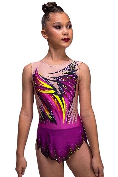 GF Leotard &quot;Sparkling Flight&quot; 38 (147-158cm)*