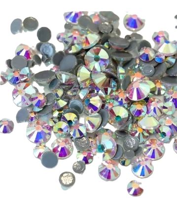 Coldfix Rhinestones Crystal AB, Hologram  ss-30  (288 pcs)*