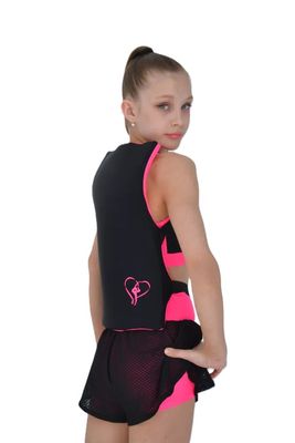 RG Somersault pillow 40х25x2 cm  (BLACK-PINK)