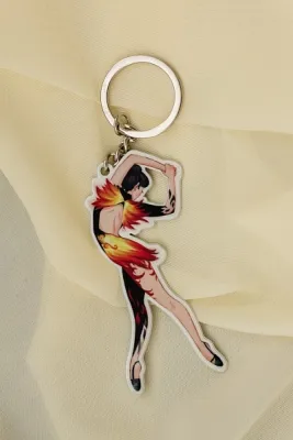 GF Keychain &quot;Flame of Gymnastics&quot;*