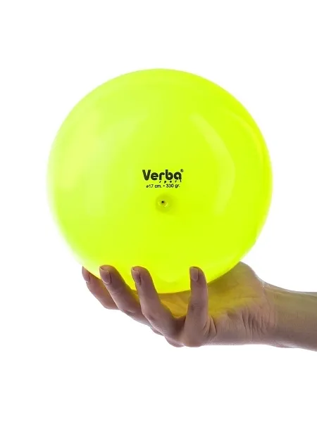 VERBA Sport Gymnastic ball Juniors 17 cm. (Lime Neon)