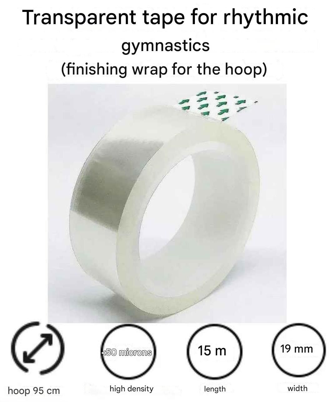 GRAND PRIX Finishing Tape (Transparent)