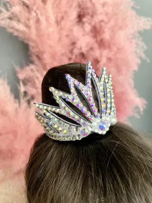 No. 13 RG Hair bun Crown (Silver)