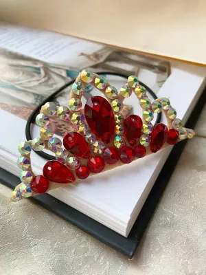 No. 10 RG Hair bun Crown (Red)