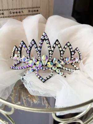 No. 1 RG Hair Crown (Silver-Black)