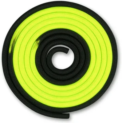 INDIGO RG Weighted Rope 165g, Bicolor 3 m, Black-Lemon