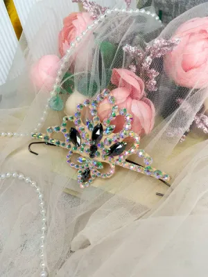 No. 3 RG Hair bun Crown (Beige-Black)
