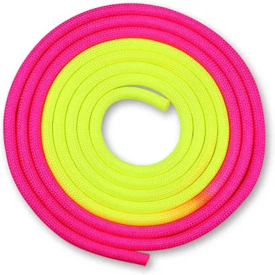 INDIGO RG Weighted Rope 165g, Bicolor 3 m, Yellow-Pink