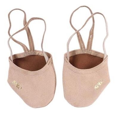 SOLO Half Socks OB52-75 Vegan suede lightweight textile, Skin, Gold (30-40)