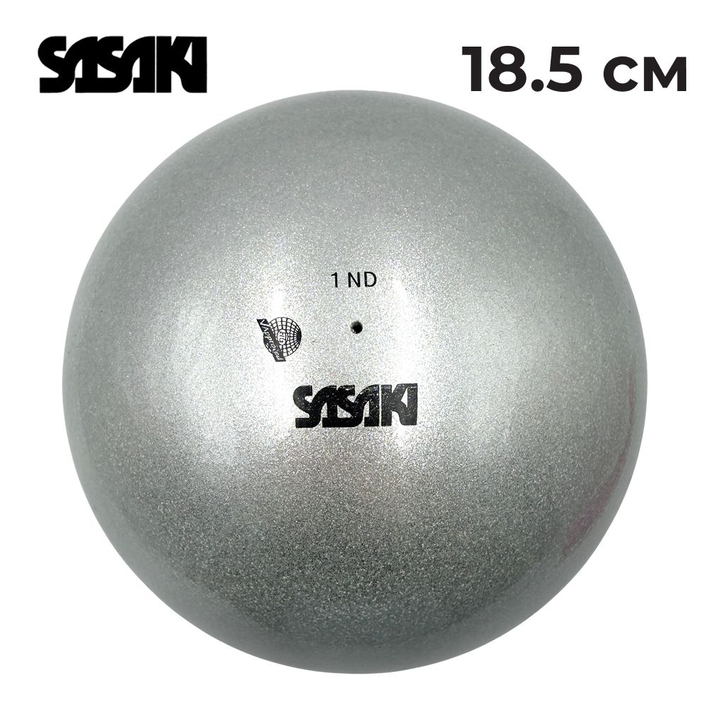 SASAKI 18.5cm Metallic Ball Seniors M-207 M FIG (SI)