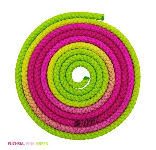 PASTORELLI "PATRASSO" MULTICOLOURED rope FIG 3M (Fuchsia-Pink-Green)