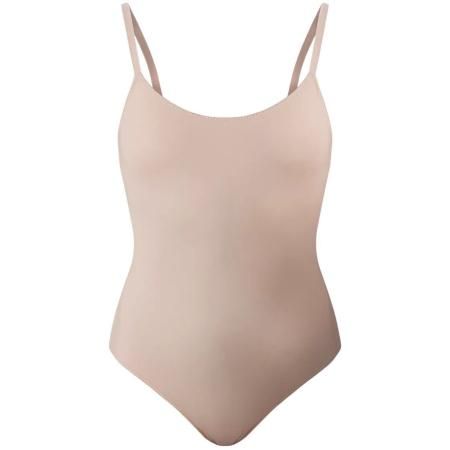 SOLO Underwear leotard with straps, cotton, SUNTAN,  BD50-4 (34-44)
