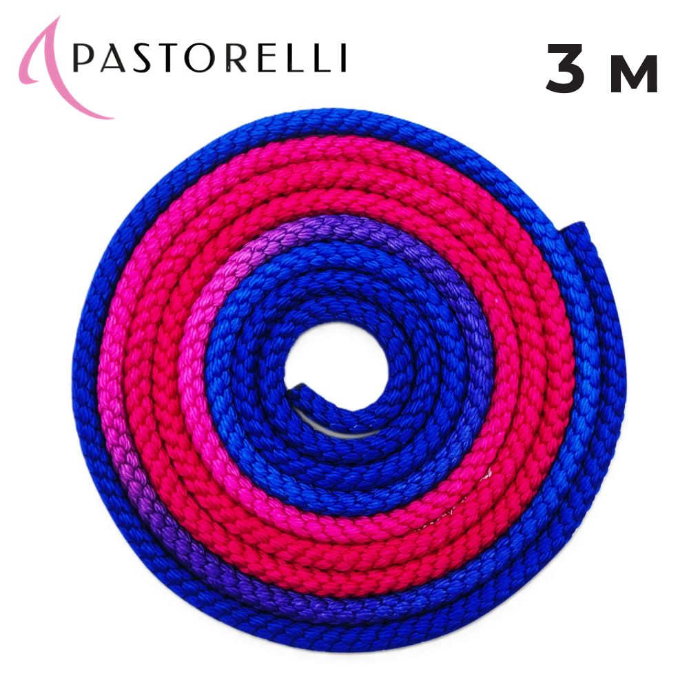 PASTORELLI "PATRASSO" MULTICOLOURED rope FIG 3M (Blue-Fuchsia-Pink)