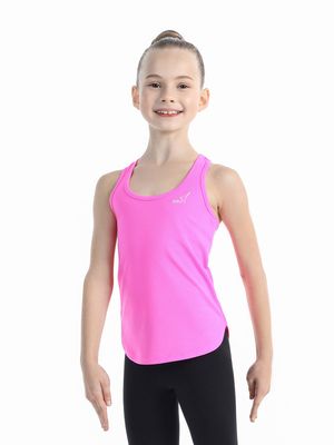 SOLO Racerback tank top, polyester RG414-118 (34-42) Pink Neon