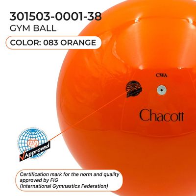 CHACOTT 18.5 cm Gymnastic ball Seniors 3015030001-98 FIG Orange (083)