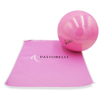 PASTORELLI Logo Ball cleaning cloth, Pink (01119)
