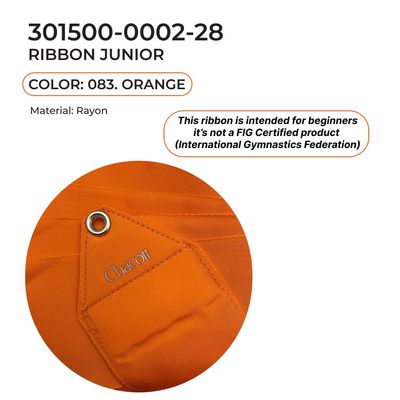 CHACOTT Ribbon 4 м 301500 0002-28 FIG (083) Orange