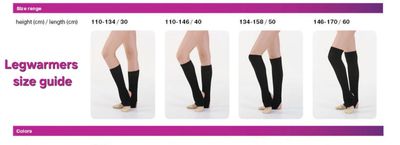 GF Overknee knitted legwarmers with a heel cutout.  (40cm) MINT