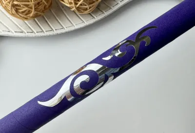 No. 10 Ornament sticker, Wrapping for hoop/clubs (SILVER )