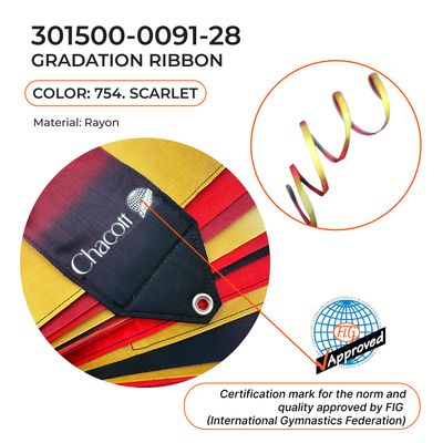 CHACOTT GRADATION Gymnastic ribbon 5 m 301500 0091-98 FIG (754)