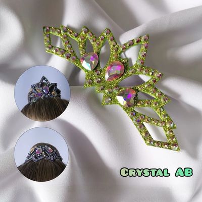 No. 4 RG Hair bun Crown (Green)