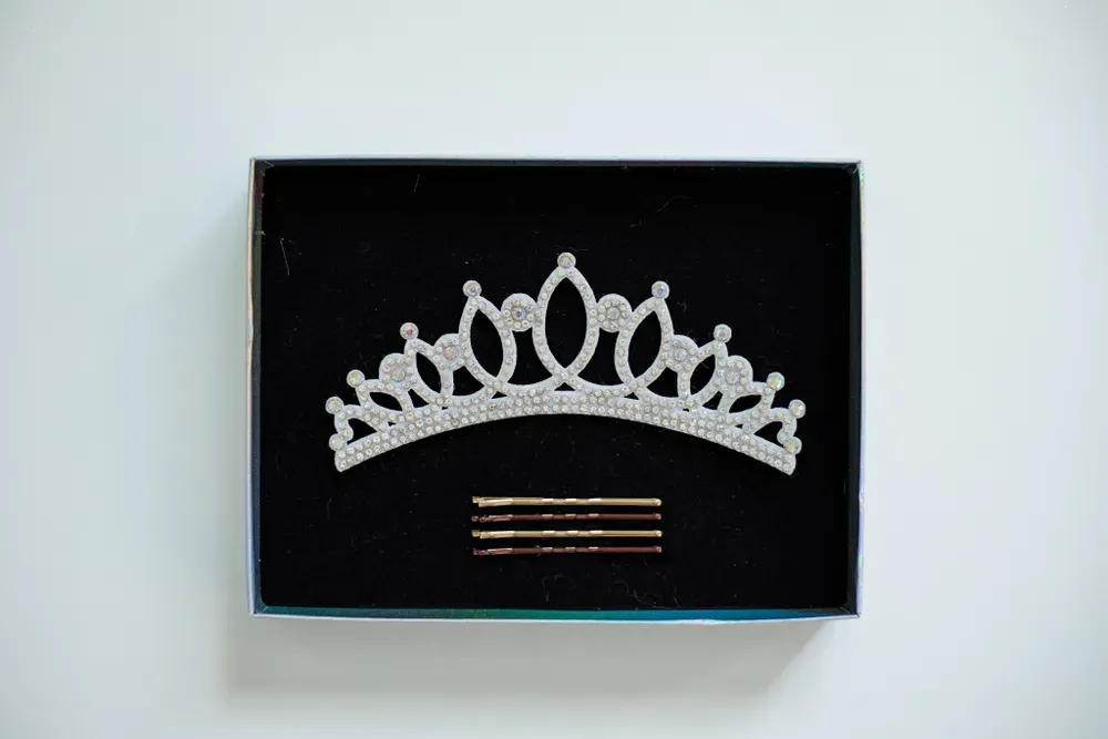 No. 6 RG Hair bun Crown (White)