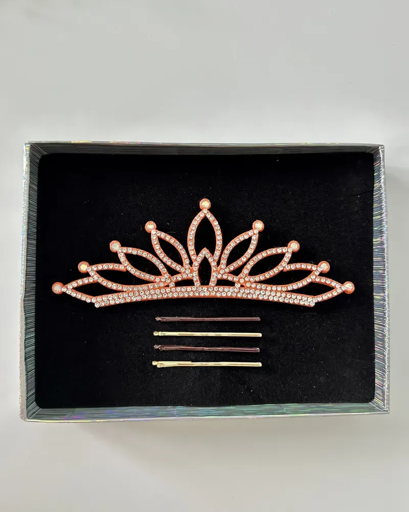 No. 7 RG Hair bun Crown (Orange)