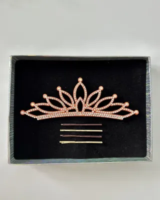 No. 7 RG Hair bun Crown (Orange)