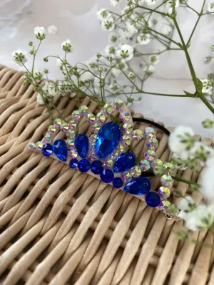 No. 9 RG Hair bun Crown (Blue)