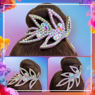 No. 22 RG Hair bun Crown (Beige Light)