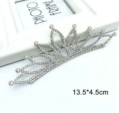No. 35 RG Hair bun Crown (Silver)