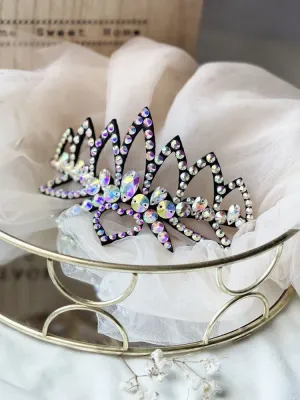 No. 1 RG Hair Crown (Silver-Black)