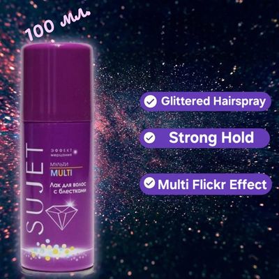 SUJET Glittered Hairspray 100 ml (Multi)