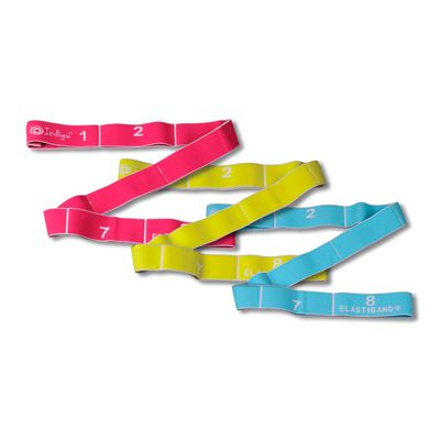 INDIGO Elastic band, 8 loops, F97669M, Yellow (LIGHT)