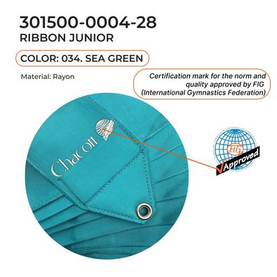 CHACOTT Gymnastic ribbon 5 m 301500 0004-98 FIG (034) Sea Green