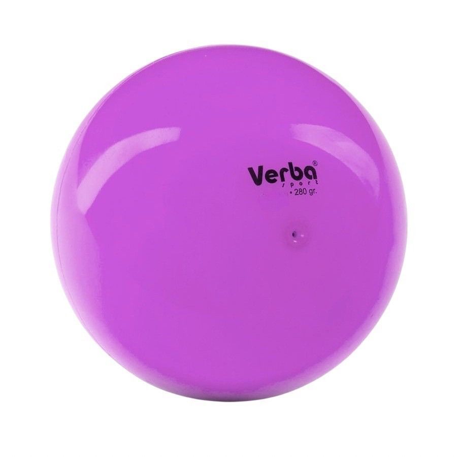 VERBA Sport Gymnastic ball Juniors 17 cm monochrome. (Lilac)